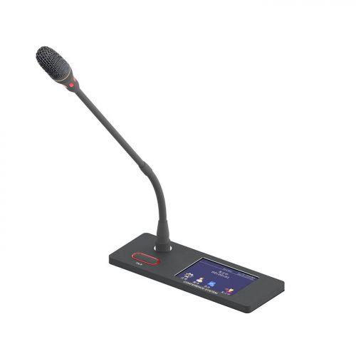 Color screen square embedded microphone long pole