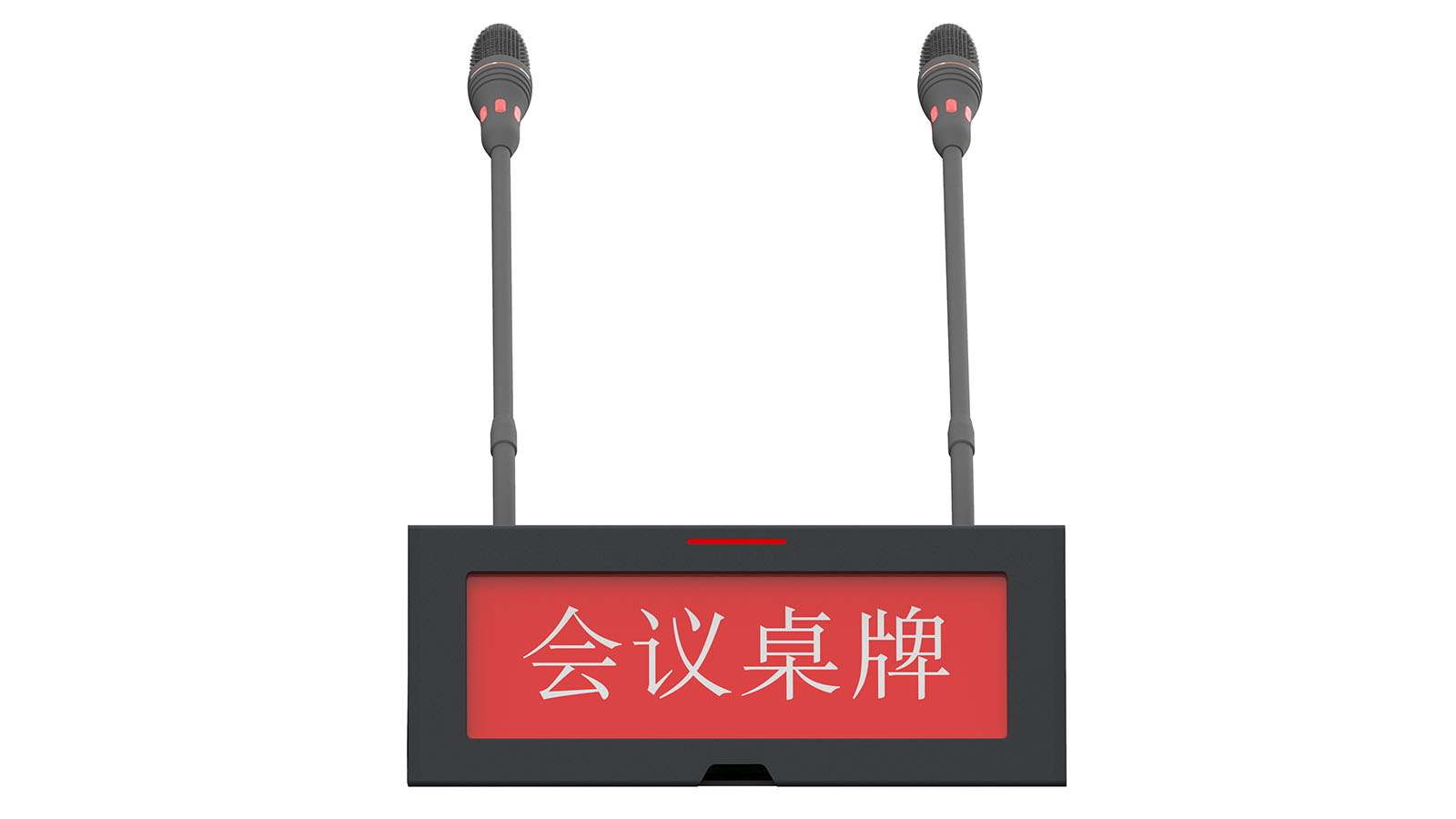 Table Card Conference Representative Microphone Long Pole