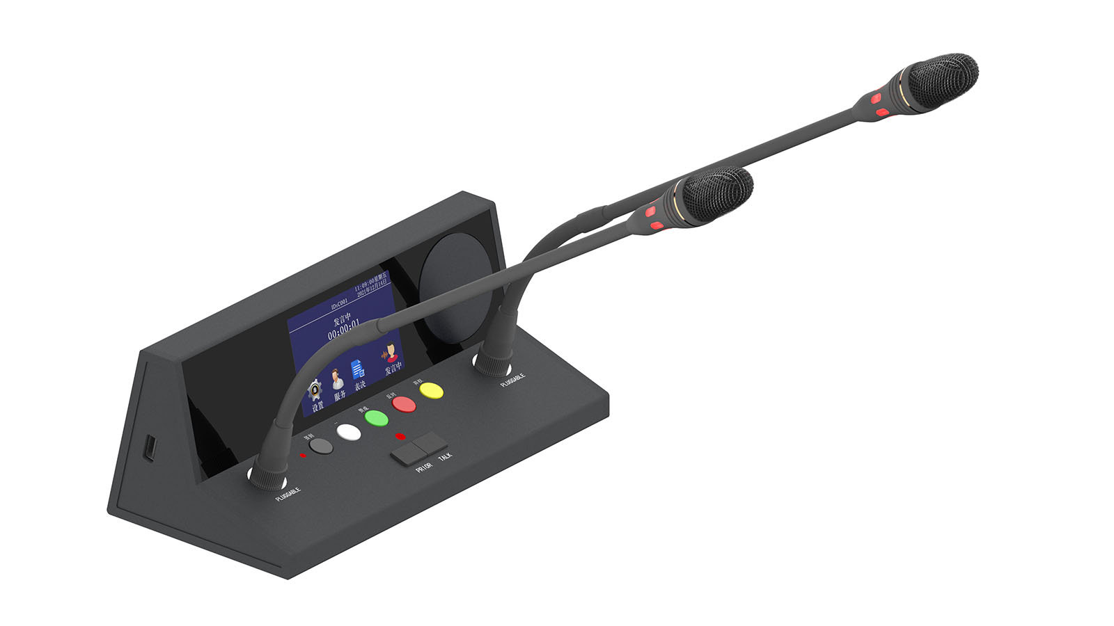 Table Card Conference Representative Microphone Long Pole