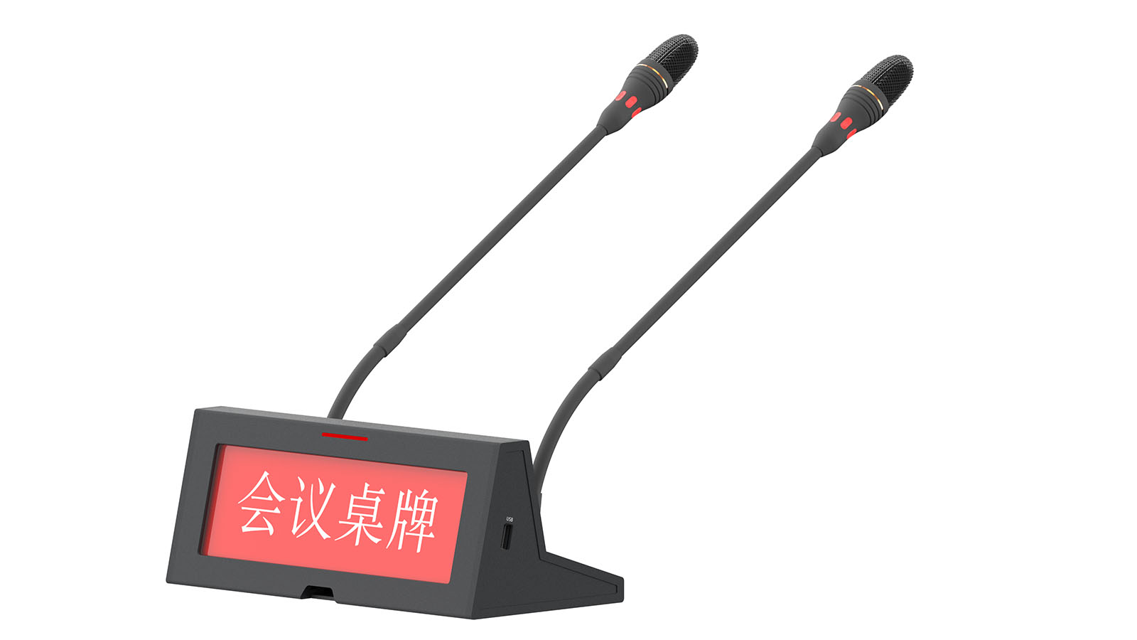 Table Card Conference Representative Microphone Long Pole